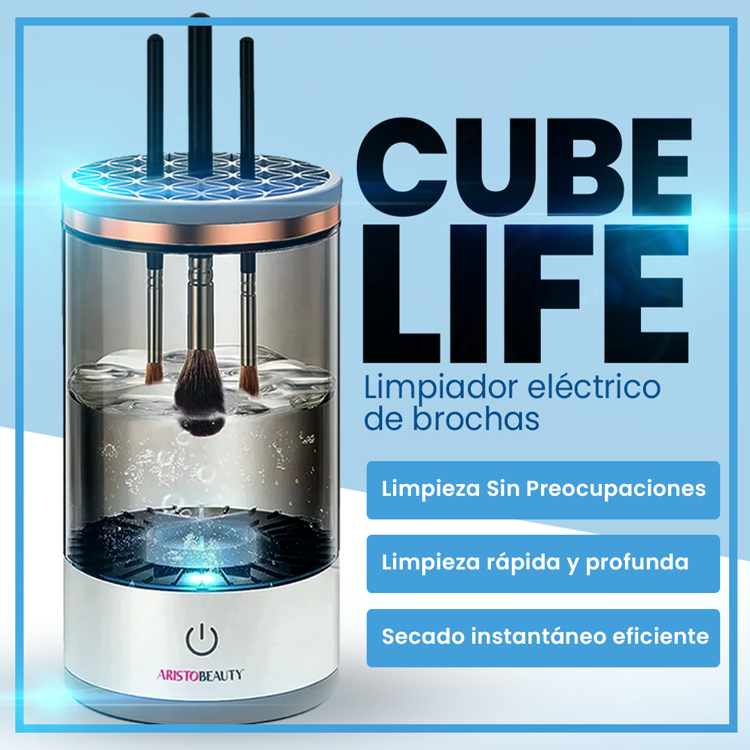 LIMPIABROCHAS CUBELIFE™ | ELIMINA TODAS LAS BACTERIAS DE TUS MAQUILLAJES