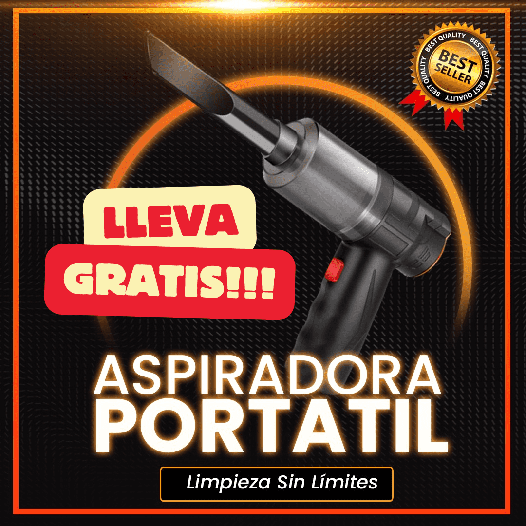 HIDROLAVADORA PORTATIL💧 + GRATIS ASPIRADORA INALAMBRICA💨